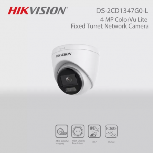 DS-2CD2347G2-L(U) 4 MP ColorVu Fixed Turret Network Camera